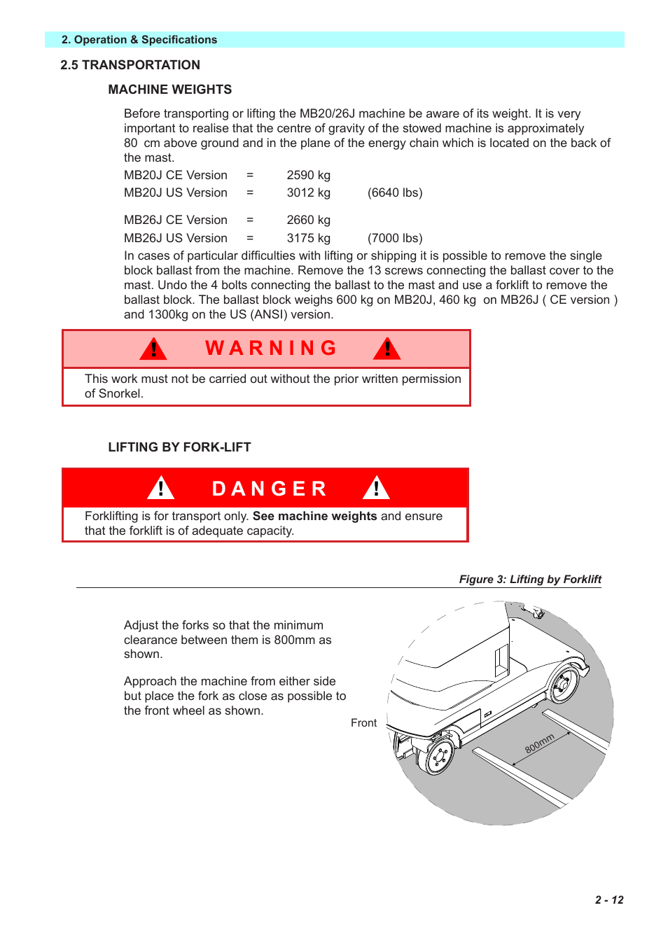 Snorkel MB26J User Manual | Page 22 / 32