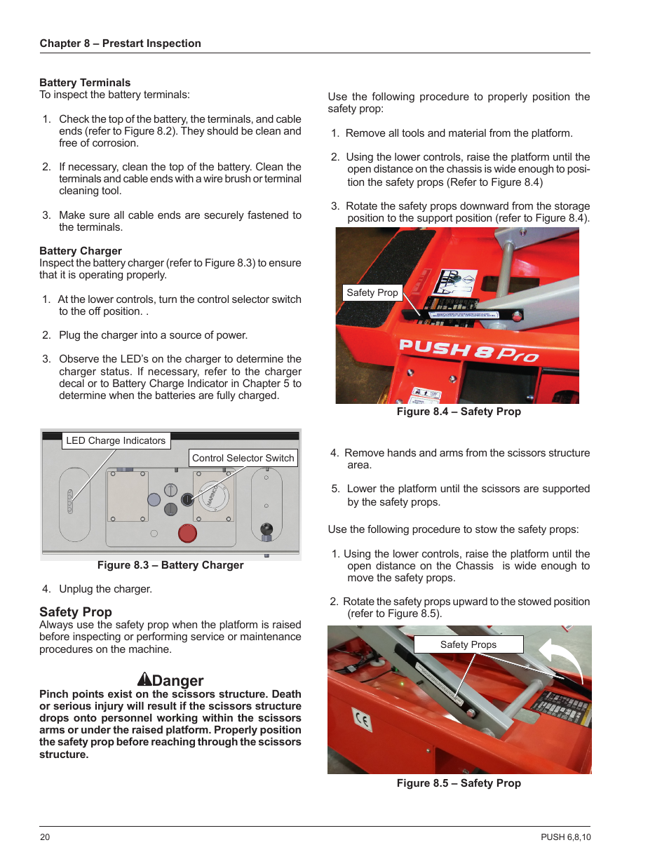 Danger | Snorkel POP UP PUSH 10 User Manual | Page 24 / 50