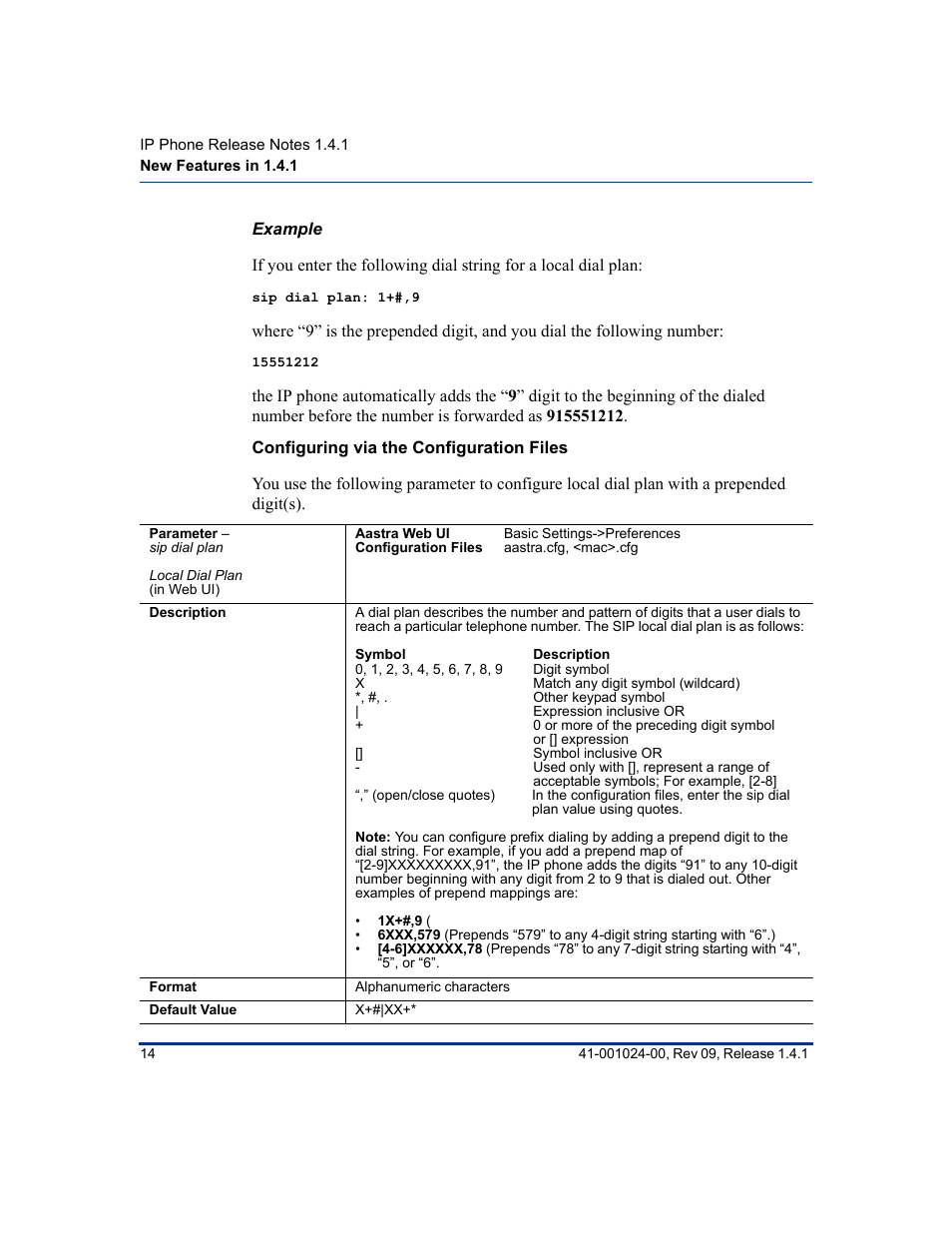 Configuring via the configuration files | Aastra Telecom AASTRA 9112 I User Manual | Page 18 / 60