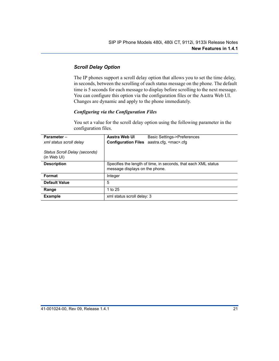 Aastra Telecom AASTRA 9112 I User Manual | Page 25 / 60