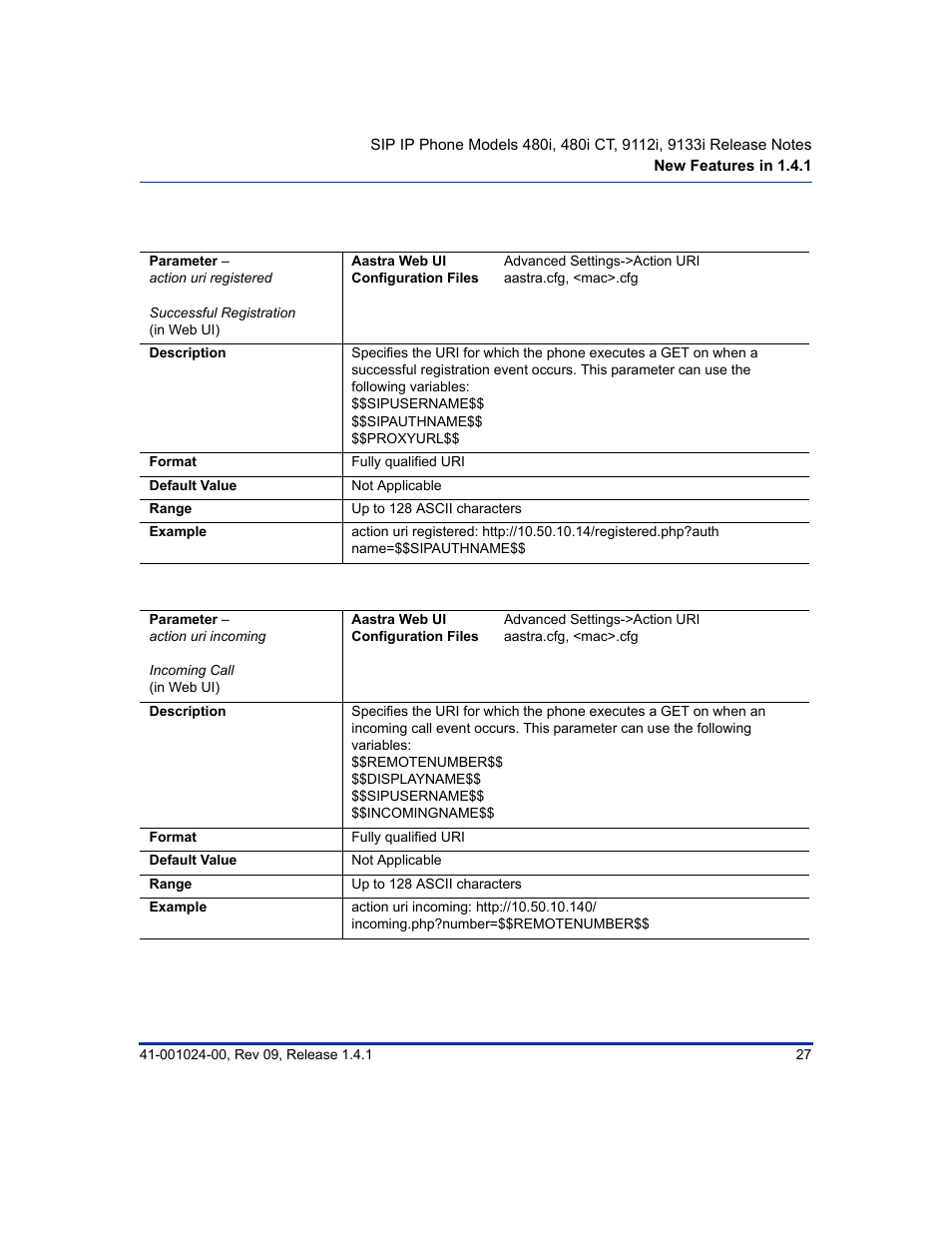 Aastra Telecom AASTRA 9112 I User Manual | Page 31 / 60