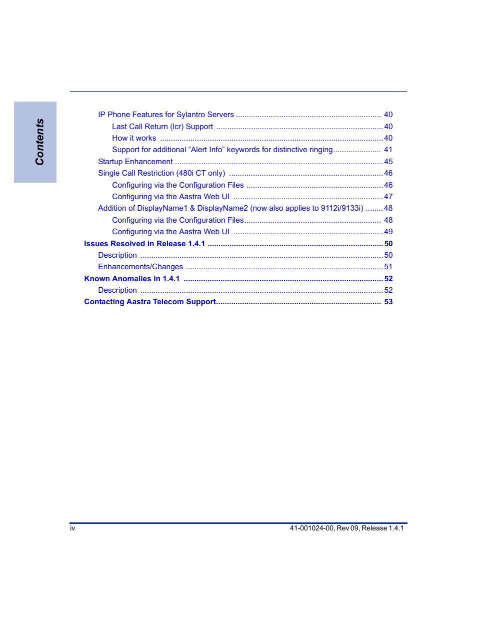 Aastra Telecom AASTRA 9112 I User Manual | Page 4 / 60