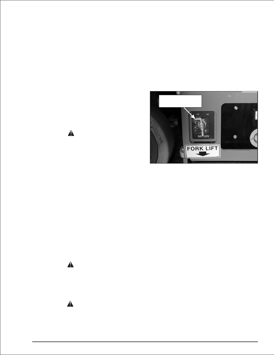 Chapter 6. batteries, General maintenance 6-1, Charging 6-1 | Batteries, 6-1, 8-1, Battery charger, 6-1, 8-1, Battery disconnect switch, 6-1, 9-1, Distilled water, 6-1, 8-1, General maintenance, 6-1, Water level, 6-1, 8-1, General maintenance -1 charging -1 | Snorkel S1930 User Manual | Page 19 / 54