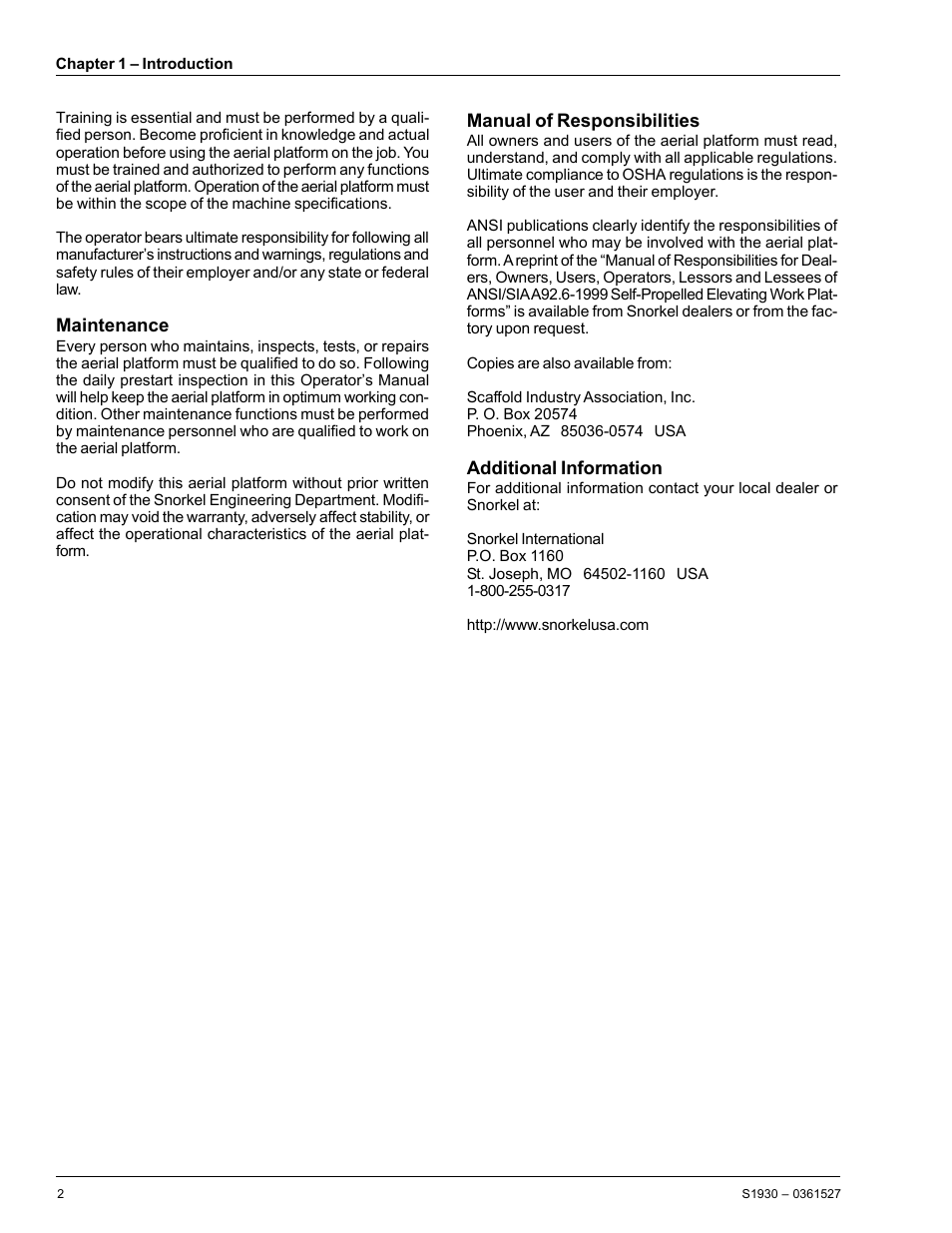 Snorkel S1930-snAP05168 User Manual | Page 6 / 50