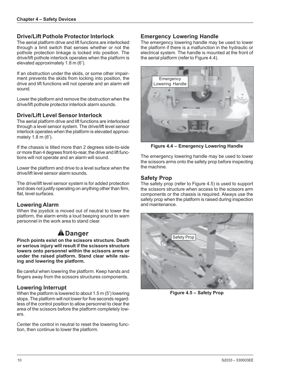 Danger | Snorkel S2033CE User Manual | Page 14 / 54