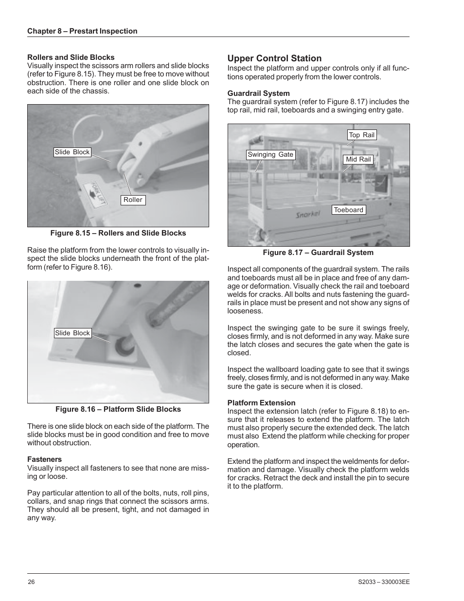 Snorkel S2033CE User Manual | Page 30 / 54