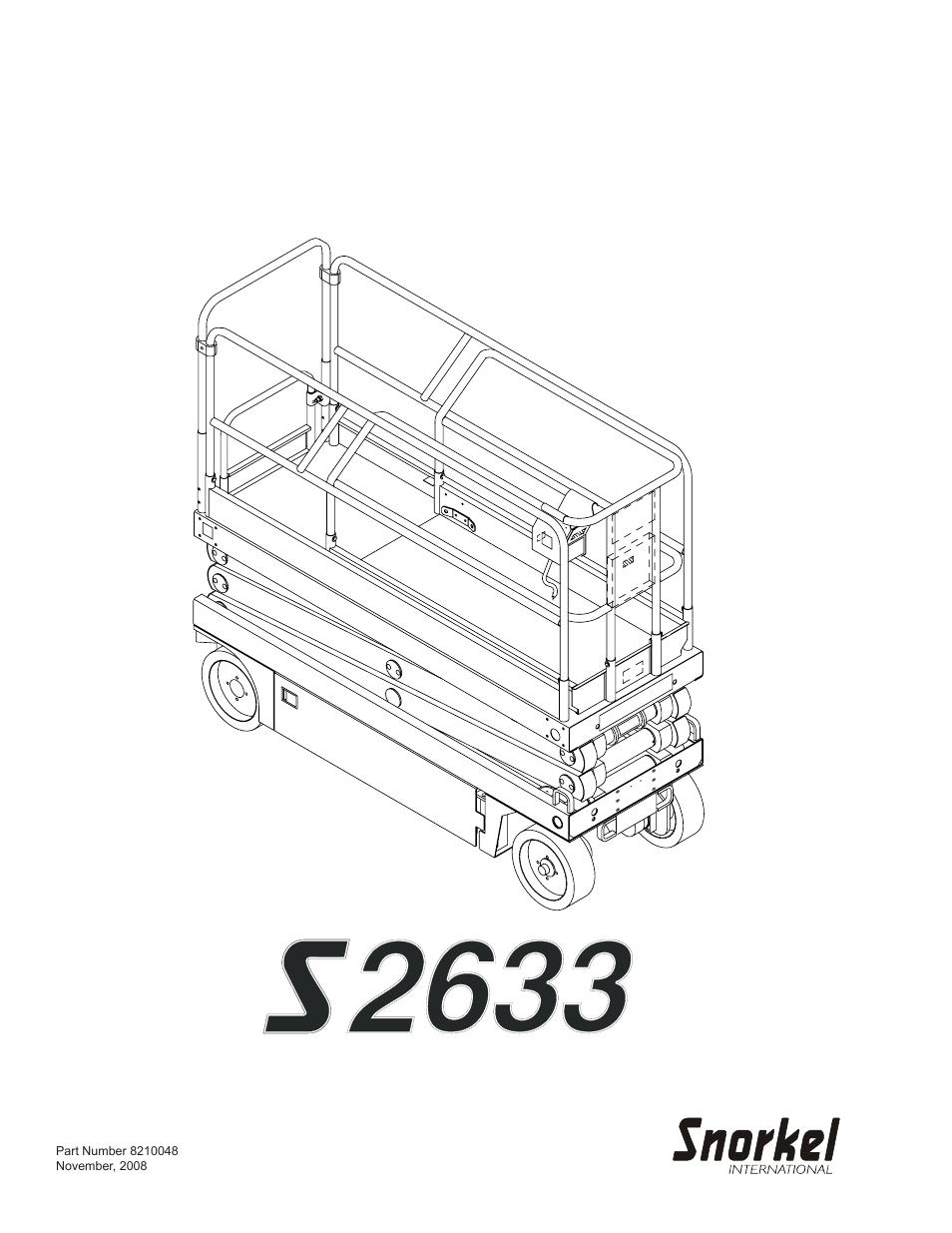 Snorkel S2633 User Manual | 56 pages