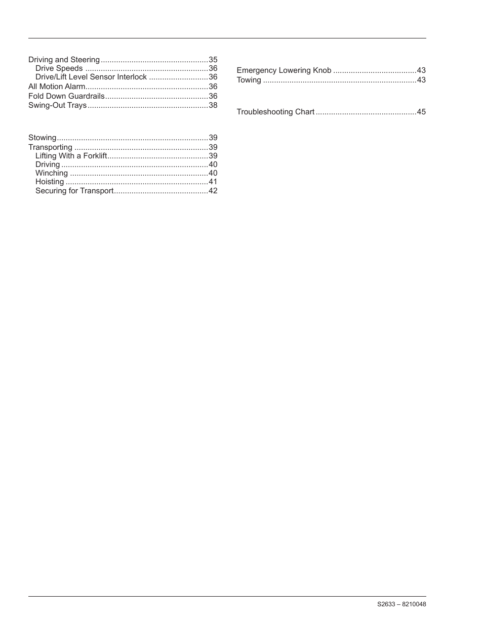 Snorkel S2633 User Manual | Page 4 / 56