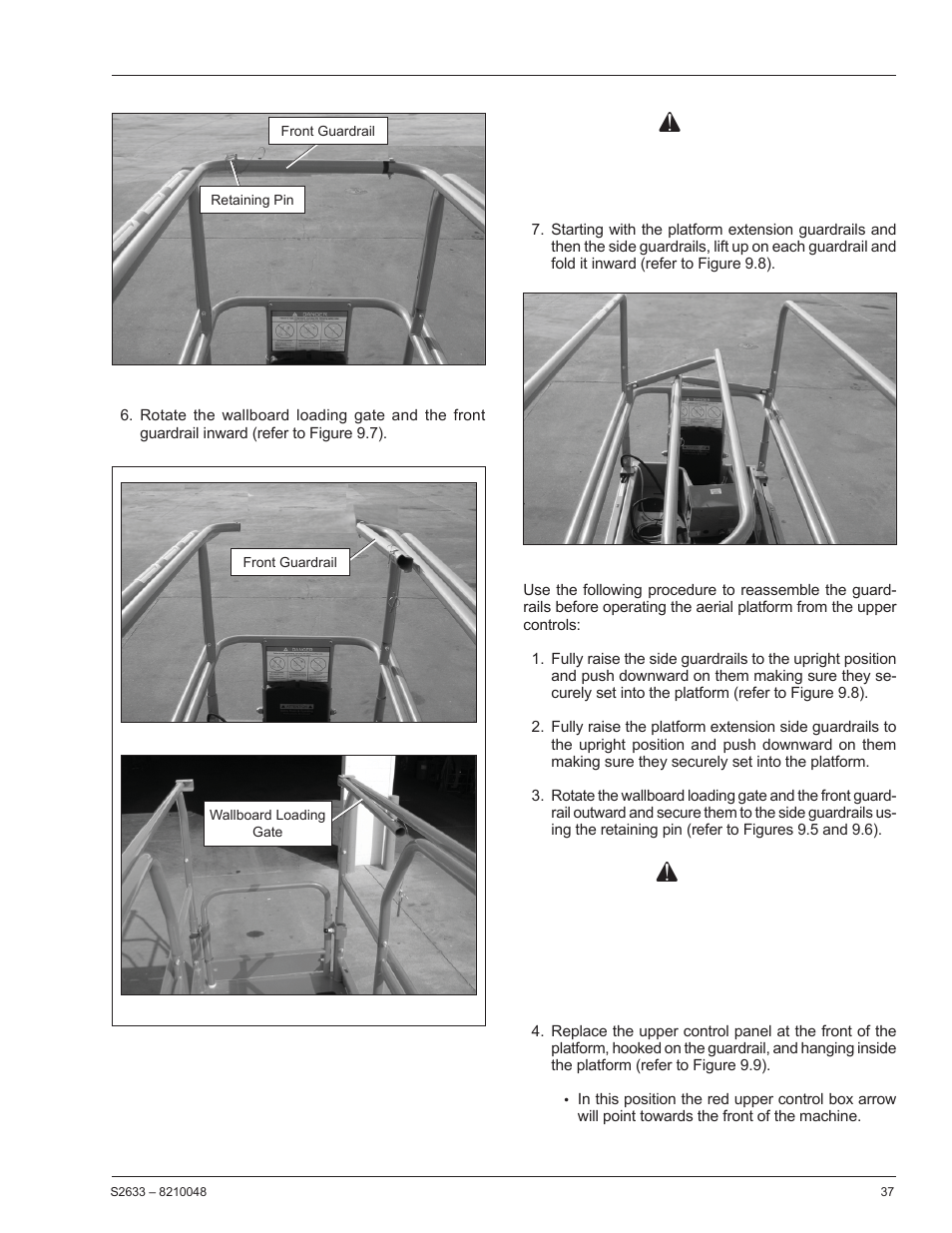 Caution, Warning | Snorkel S2633 User Manual | Page 41 / 56