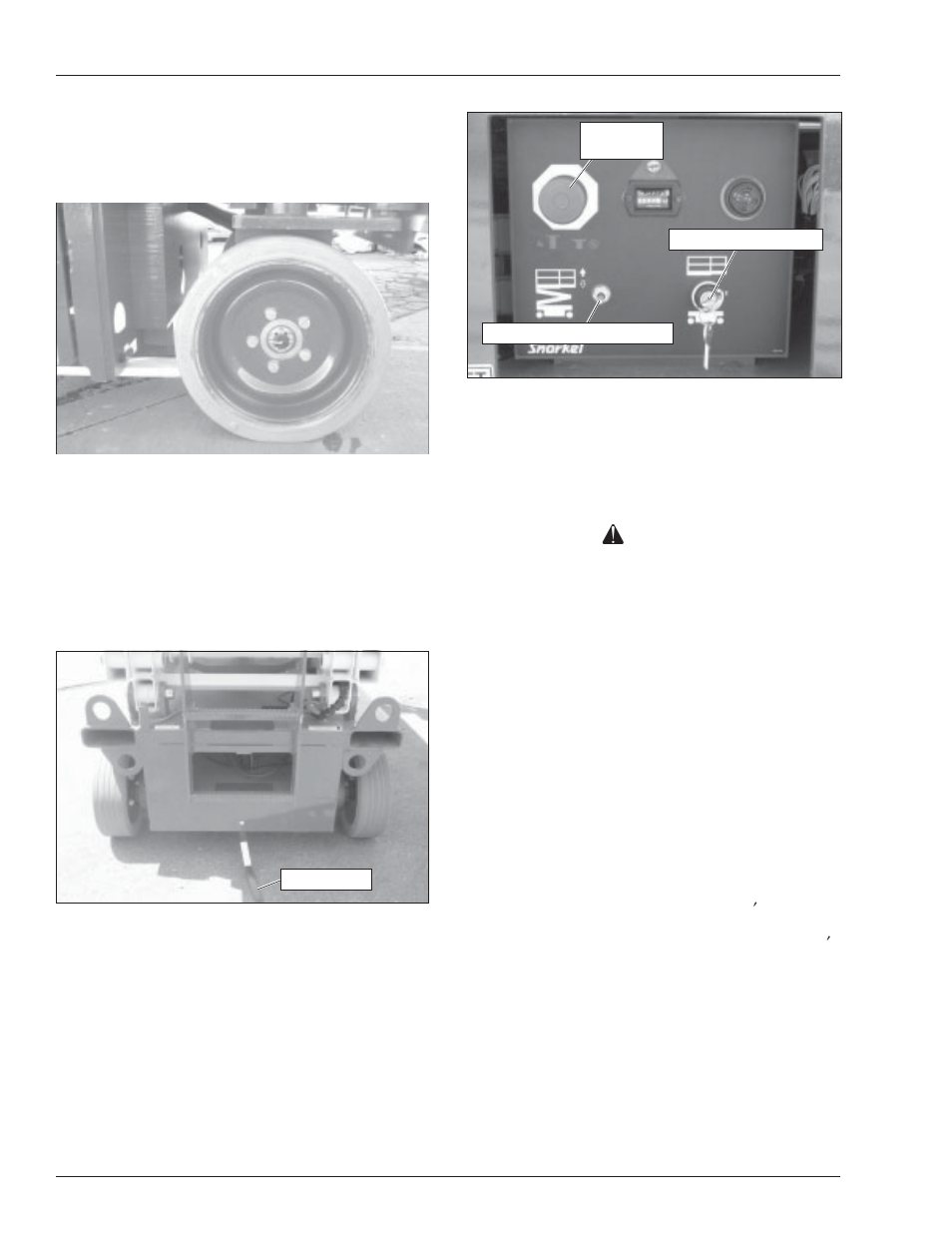 Danger | Snorkel S3246 CE User Manual | Page 28 / 60