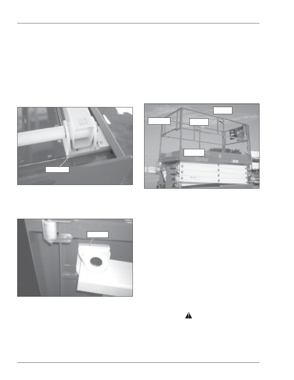 Caution | Snorkel S3246 CE User Manual | Page 30 / 60
