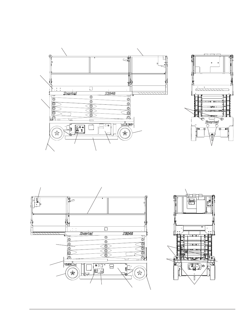 Chapter 2 – specifications, Component identification | Snorkel S3246 CE User Manual | Page 7 / 60