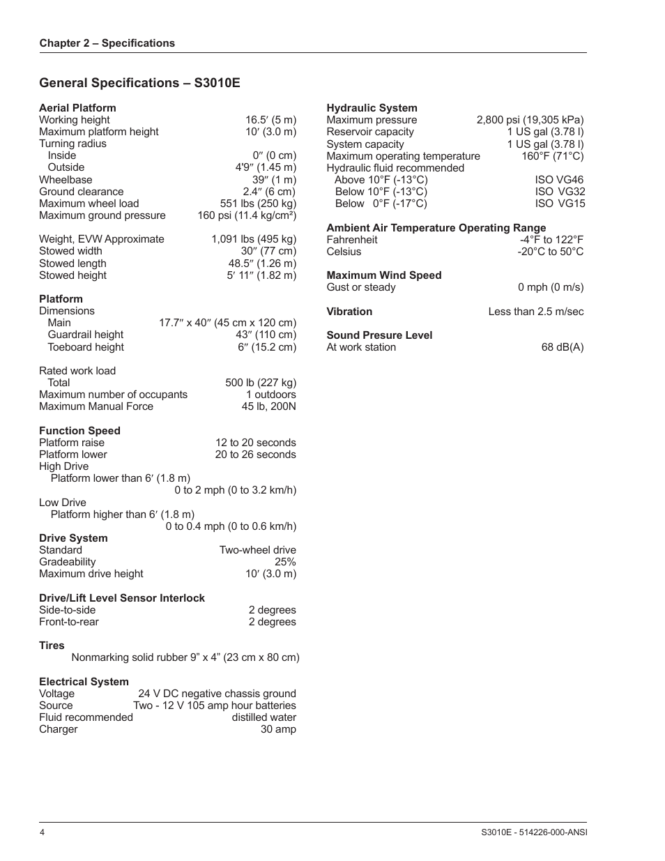 Snorkel S3010E User Manual | Page 8 / 56