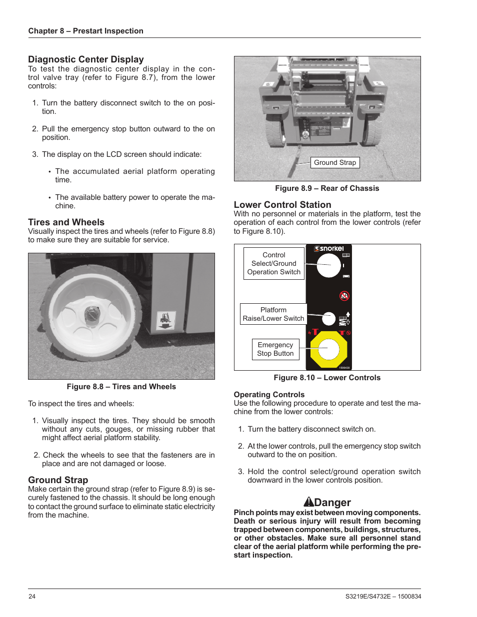 Danger | Snorkel S3219E-sn000017+ User Manual | Page 28 / 60