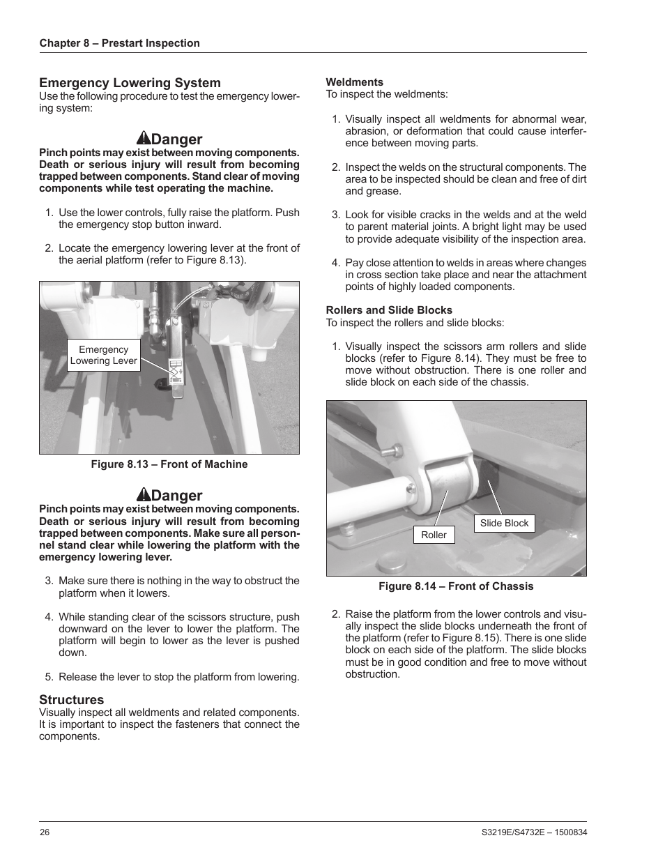 Danger | Snorkel S3219E-sn000017+ User Manual | Page 30 / 60