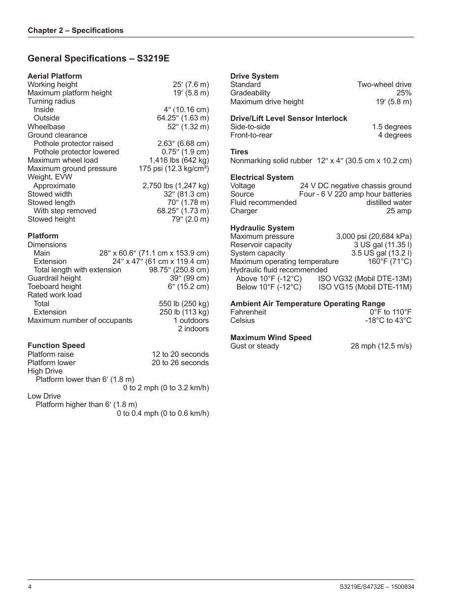 Snorkel S3219E-sn000017+ User Manual | Page 8 / 60