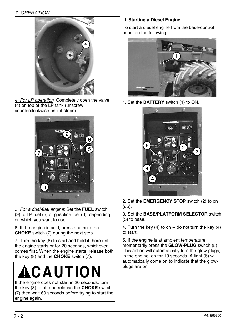 C a u tio n | Snorkel SR SERIES User Manual | Page 32 / 74