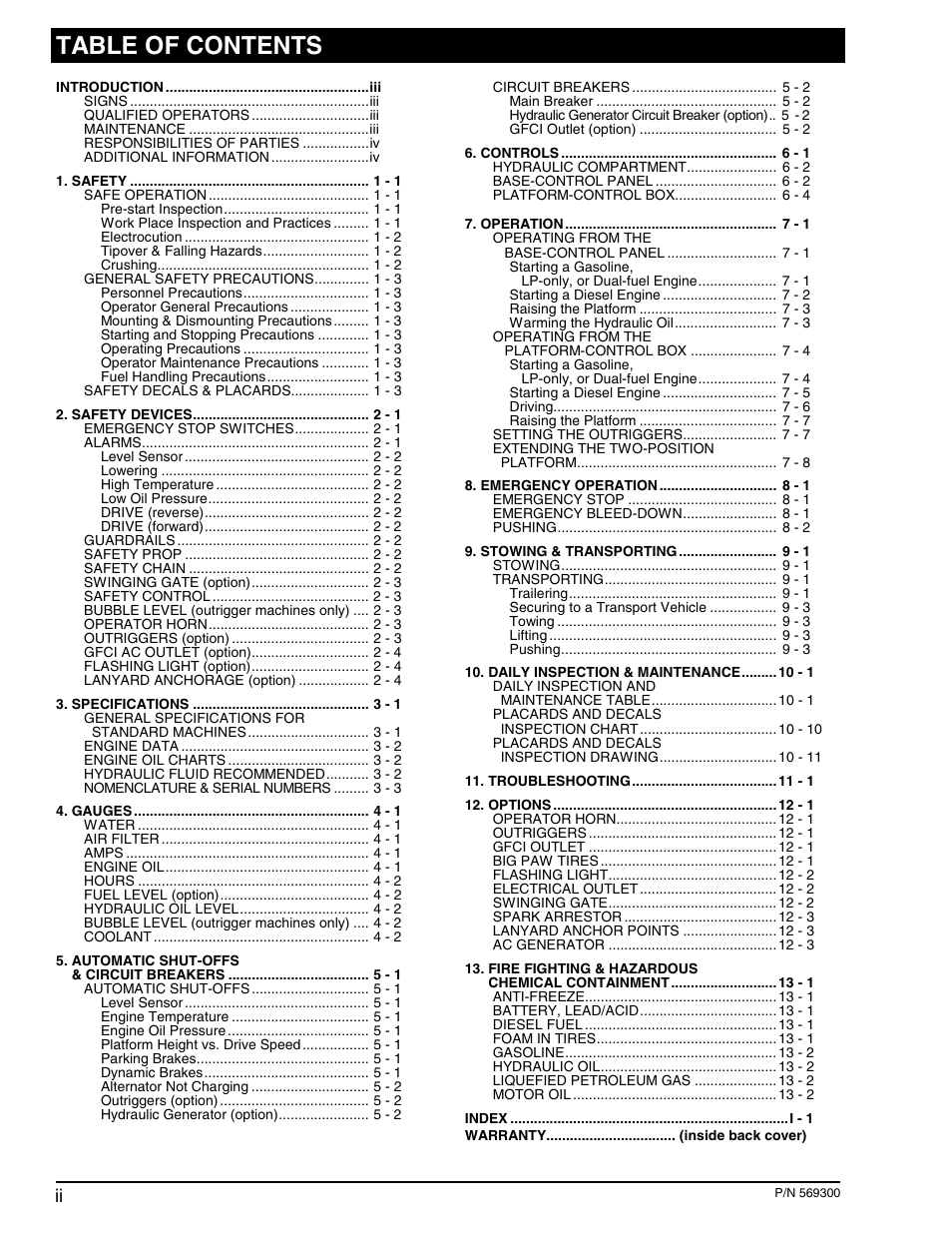 Snorkel SR SERIES User Manual | Page 4 / 74