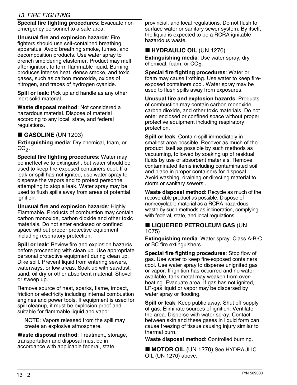 Snorkel SR SERIES User Manual | Page 68 / 74