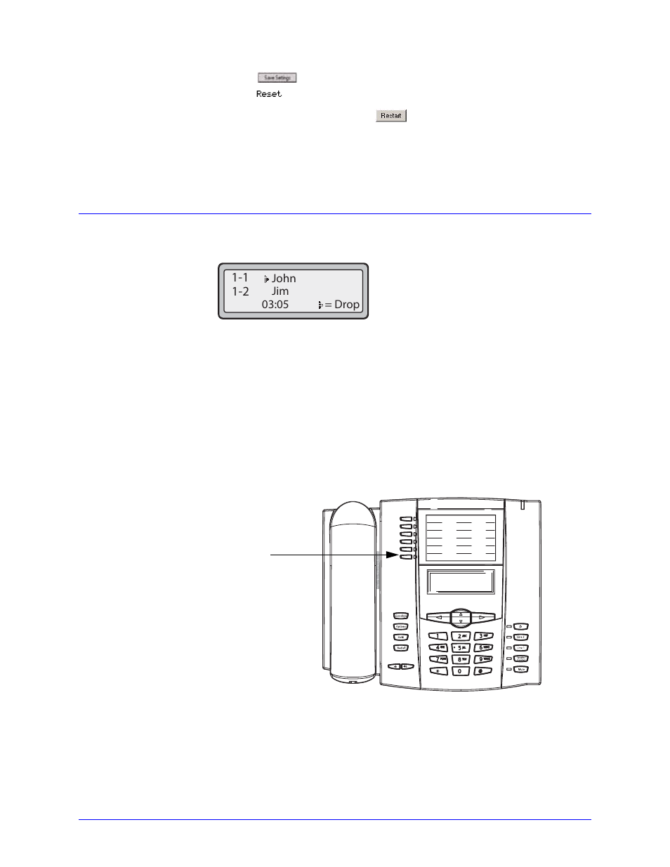 Way conference calling (6753i rp & 6757i ct rp), Conferencing calls, Advanced phone features | Aastra Telecom AastraLink RP CT Cordless User Manual | Page 62 / 110
