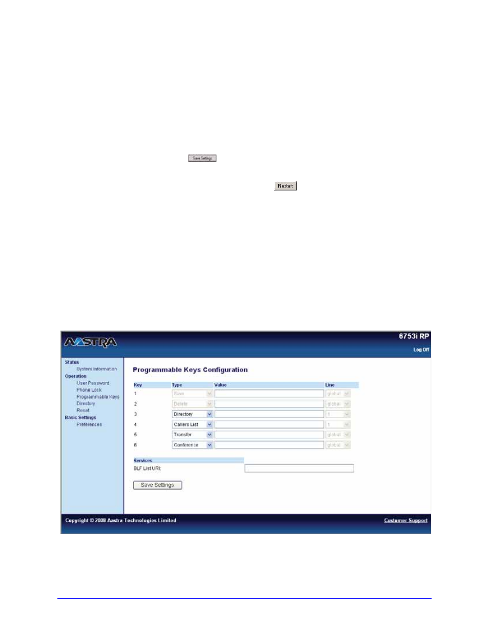 Setting a flash key, Advanced phone features | Aastra Telecom AastraLink RP CT Cordless User Manual | Page 71 / 110