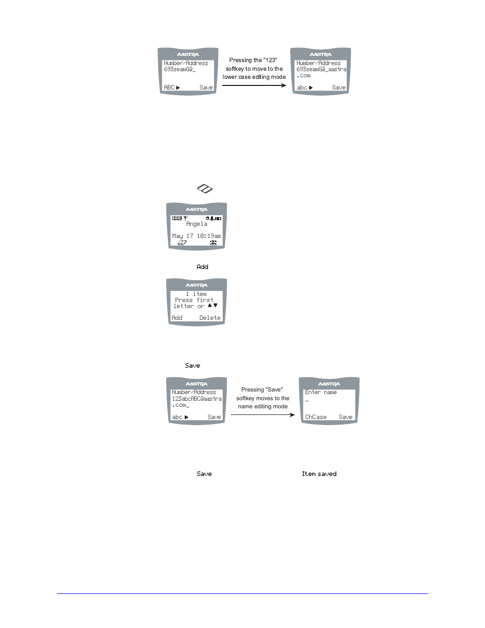 Adding to handset directory, Using your 6757i ct rp cordless handset | Aastra Telecom AastraLink RP CT Cordless User Manual | Page 90 / 110