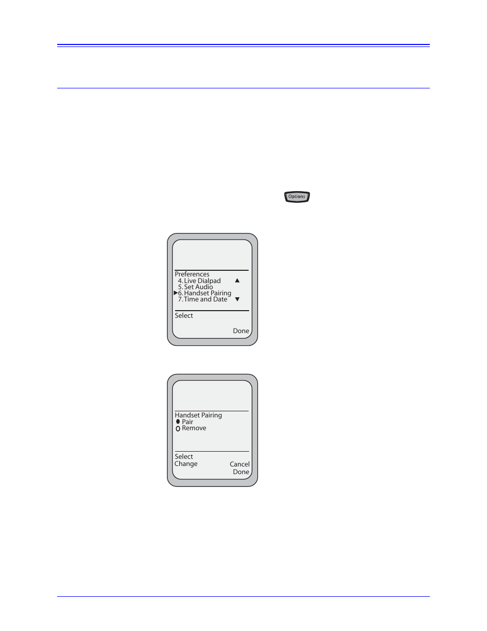 Pairing and unpairing cordless handsets, Pairing your handset | Aastra Telecom AastraLink RP CT Cordless User Manual | Page 94 / 110