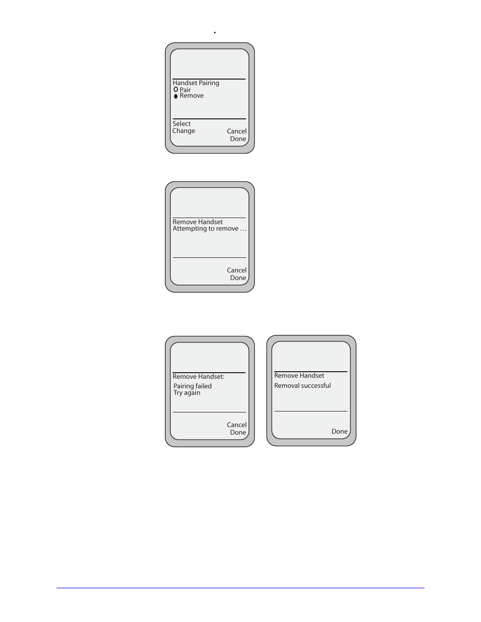 Pairing and unpairing cordless handsets | Aastra Telecom AastraLink RP CT Cordless User Manual | Page 97 / 110