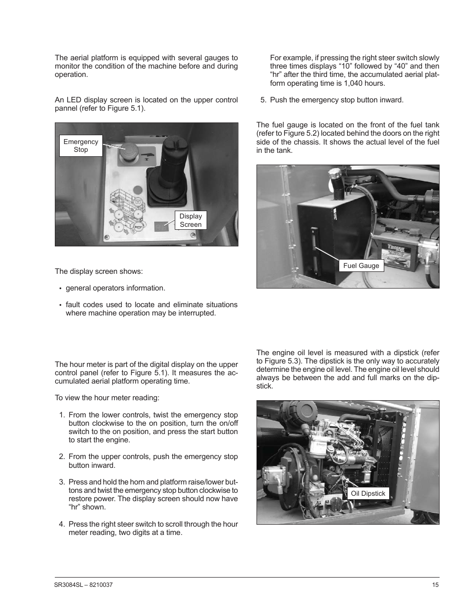 Chapter 5 – gauges and displays | Snorkel SR3084SL User Manual | Page 19 / 60