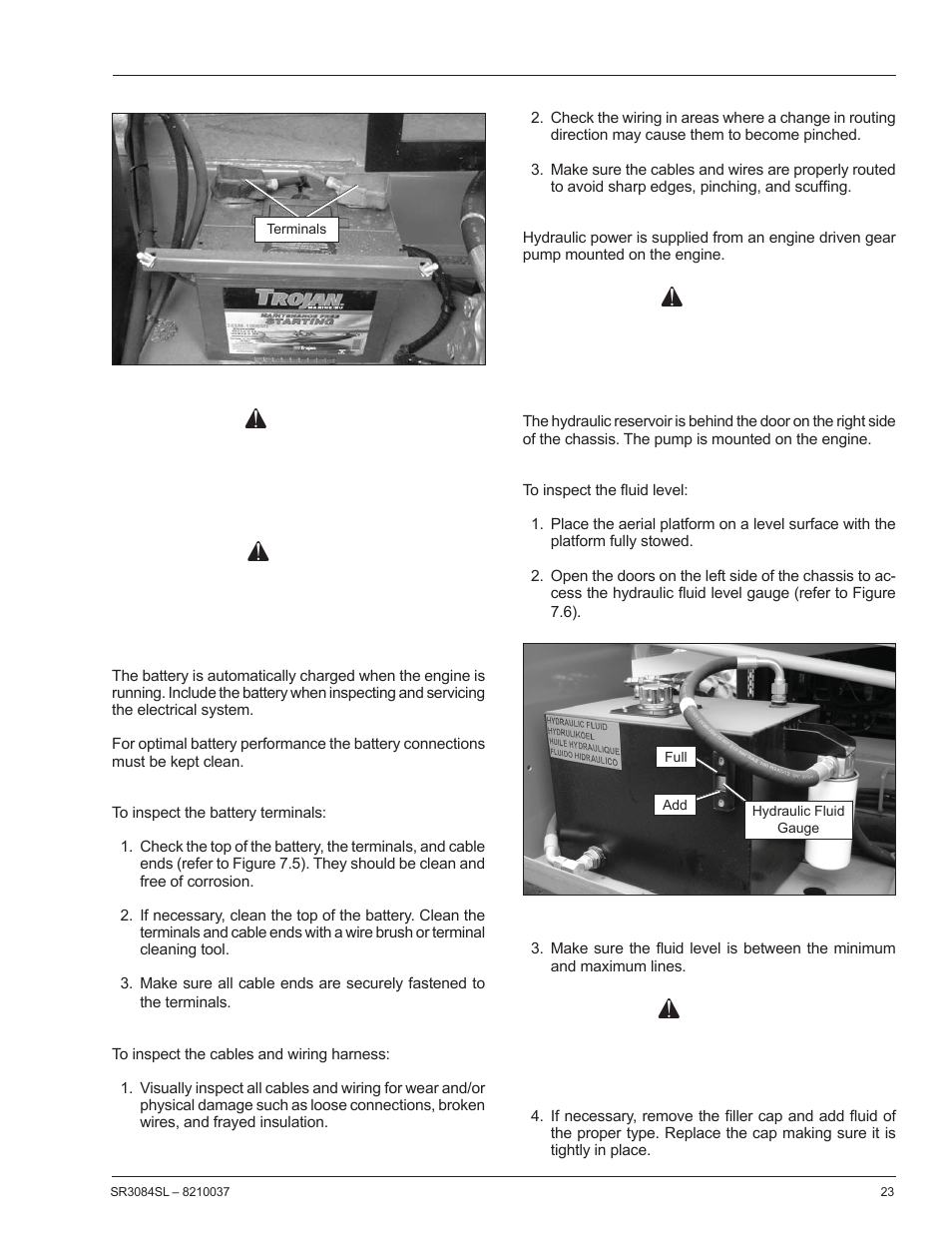 Danger, Caution, Warning | Snorkel SR3084SL User Manual | Page 27 / 60