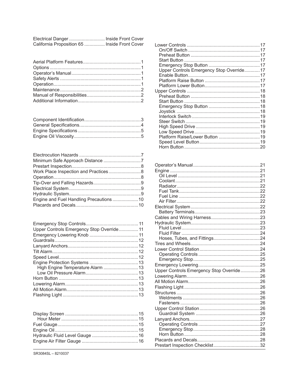 Snorkel SR3084SL User Manual | Page 3 / 60