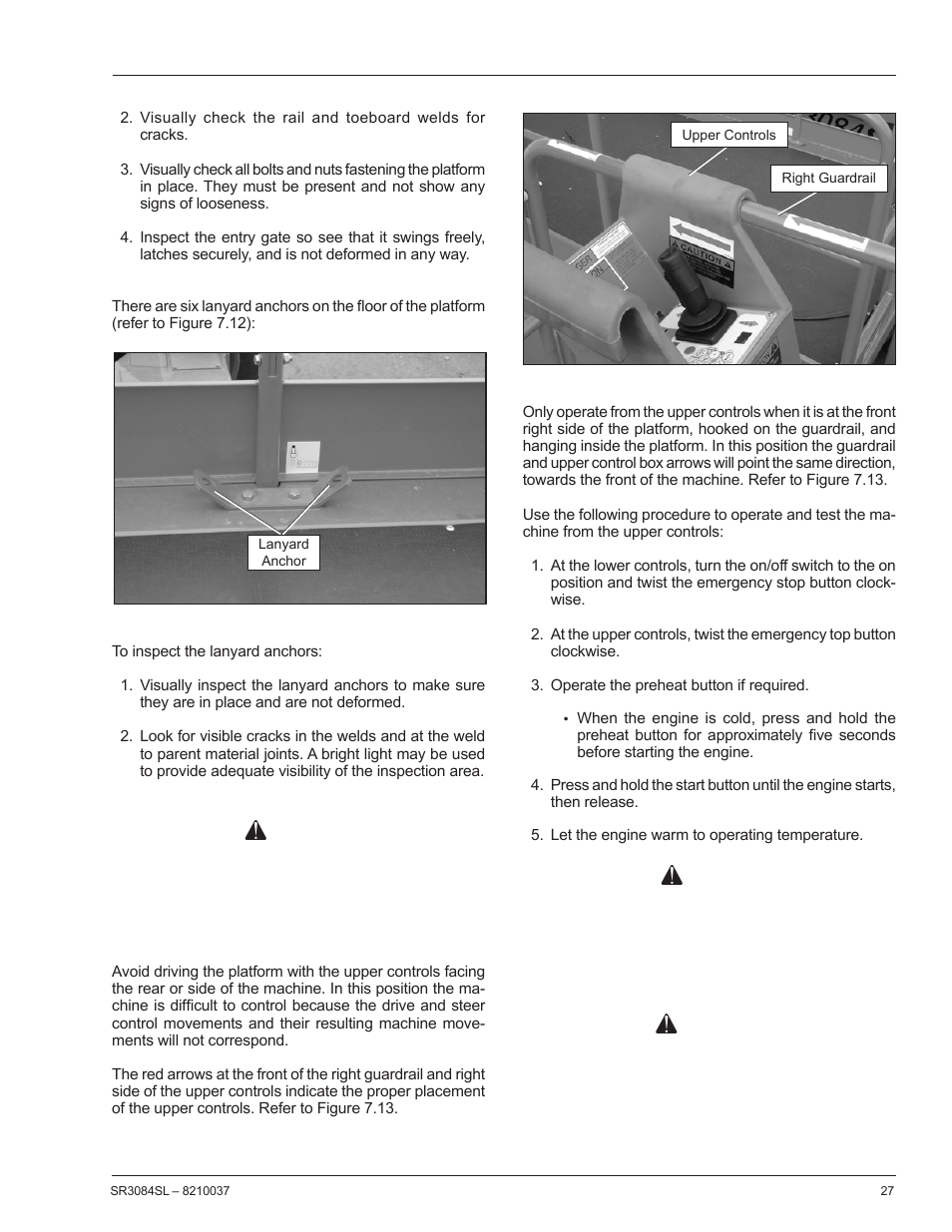 Warning, Danger | Snorkel SR3084SL User Manual | Page 31 / 60