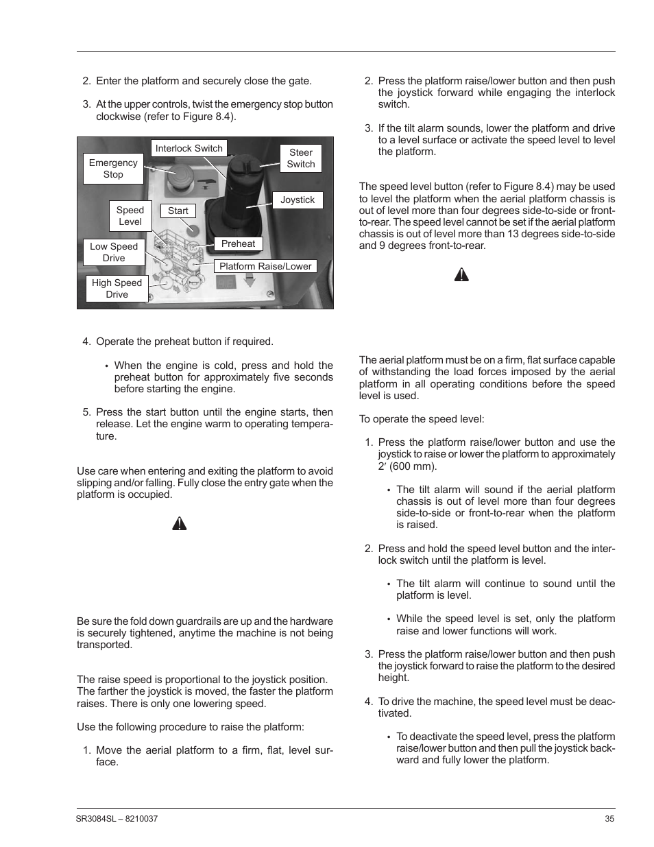 Danger | Snorkel SR3084SL User Manual | Page 39 / 60