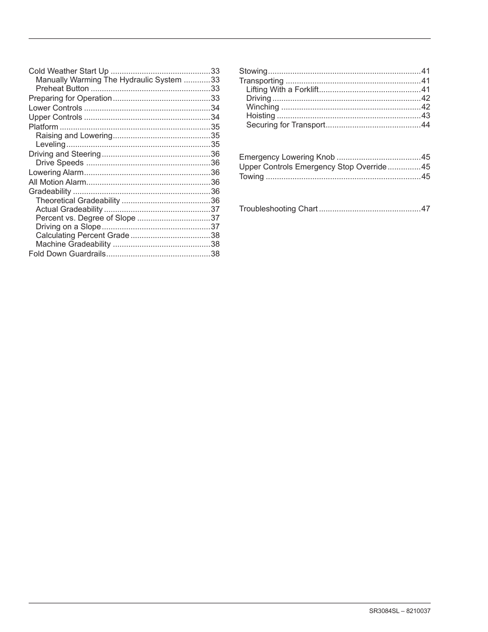 Snorkel SR3084SL User Manual | Page 4 / 60