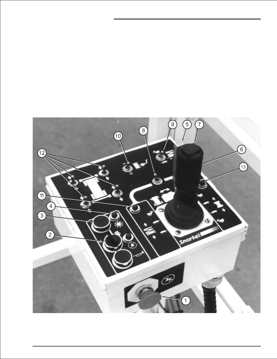 Platform control box controls 6-5, Outriggers, 6-5, 8-8, Drive, 6-5 | Platform control box controls -5, Controls | Snorkel SRT2670 User Manual | Page 37 / 79