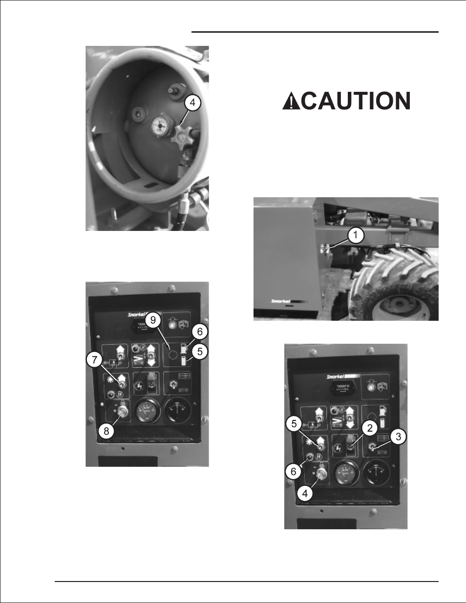 Caution | Snorkel SRT2670 User Manual | Page 53 / 79
