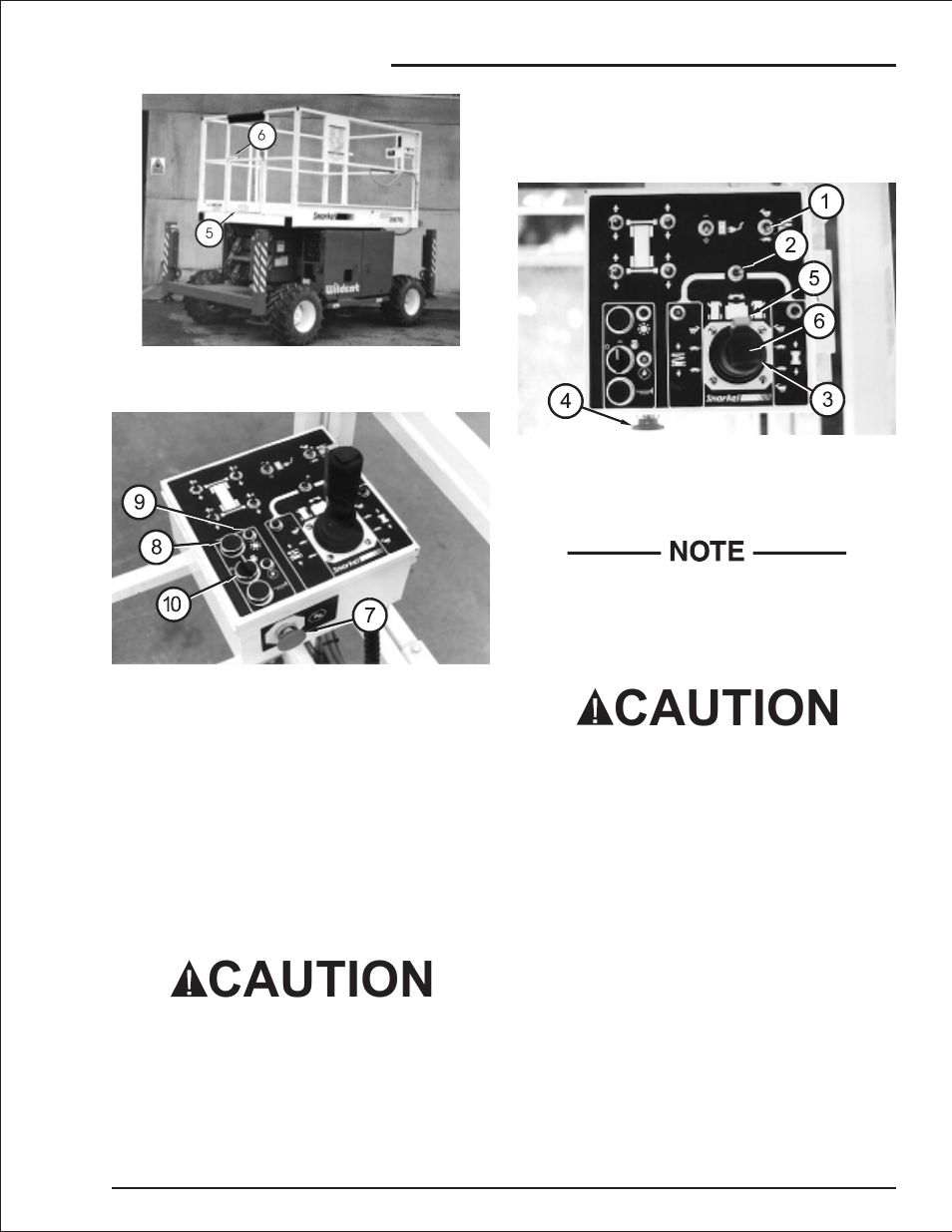 Driving 8-7, Driving, 8-7, Steering, 8-7, 8-8 | Driving -7, Caution | Snorkel SRT2670 User Manual | Page 57 / 79