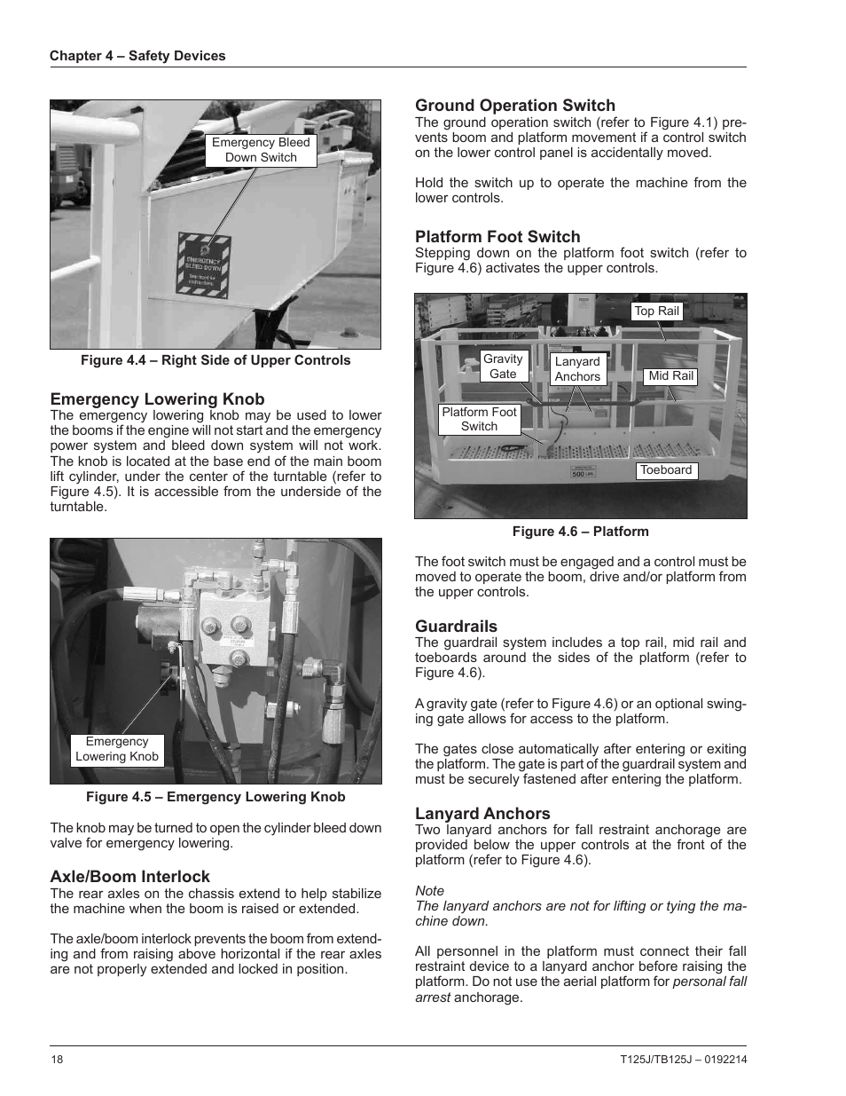 Snorkel TB125J User Manual | Page 18 / 74