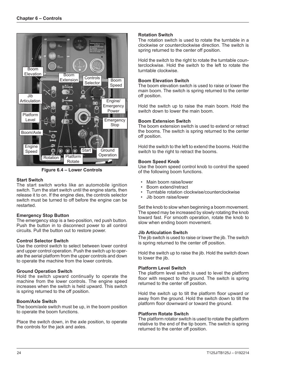 Snorkel TB125J User Manual | Page 24 / 74