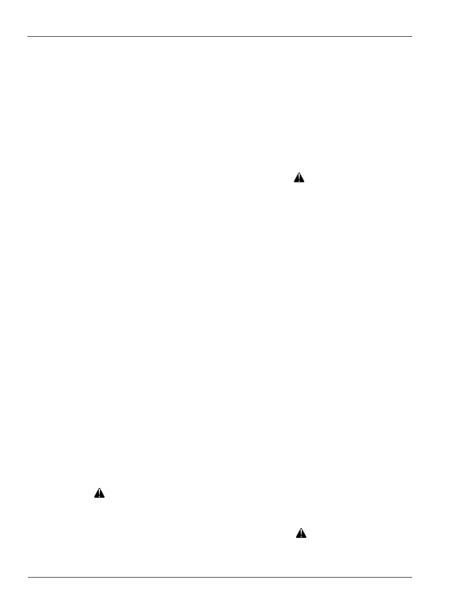 Danger, Warning | Snorkel T85J User Manual | Page 16 / 74