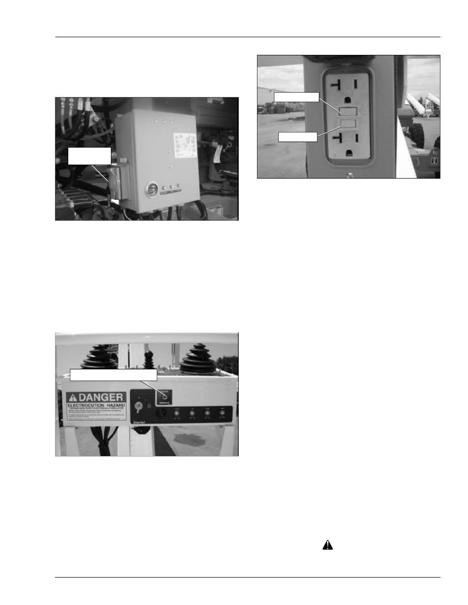 Caution | Snorkel T85J User Manual | Page 39 / 74