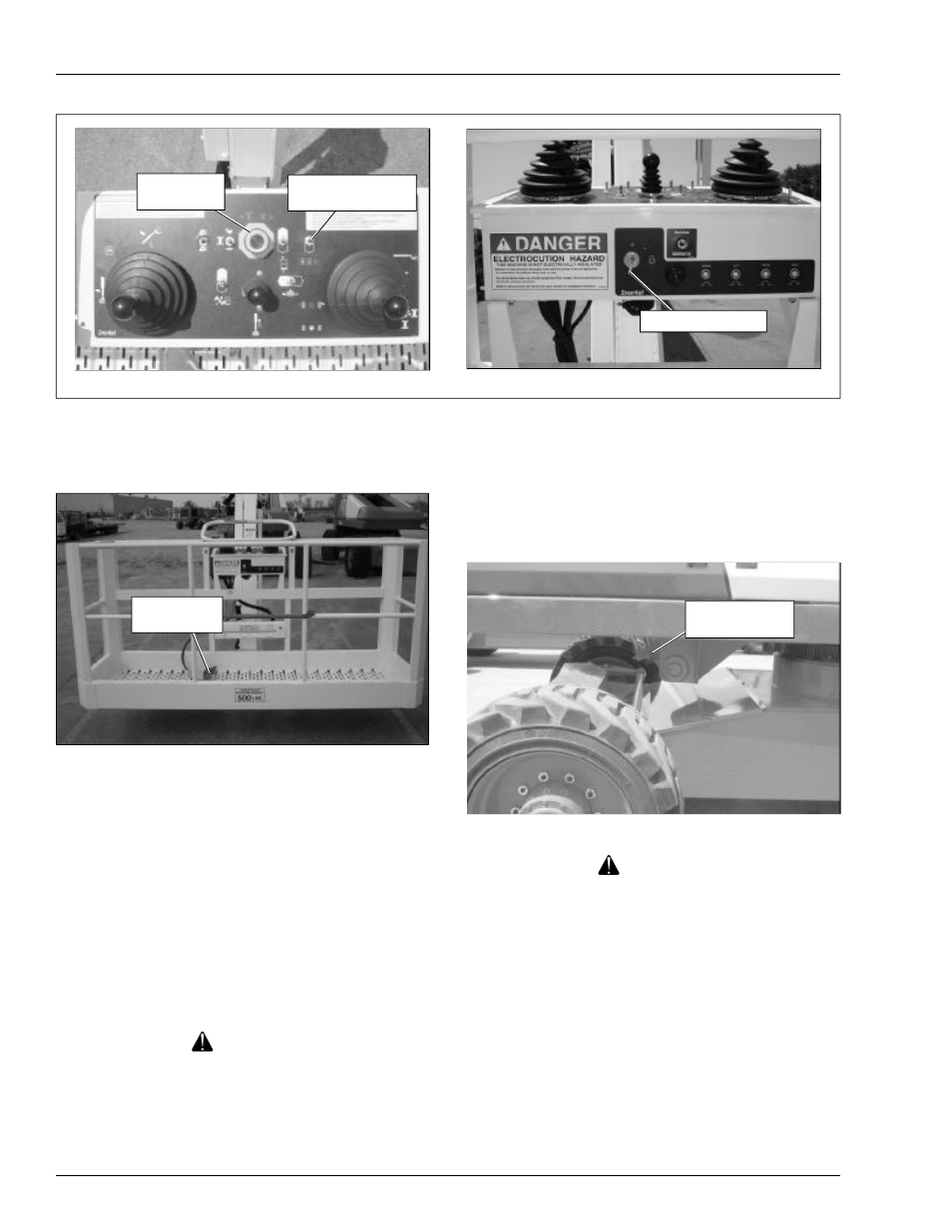 Danger, Warning | Snorkel T85J User Manual | Page 60 / 74