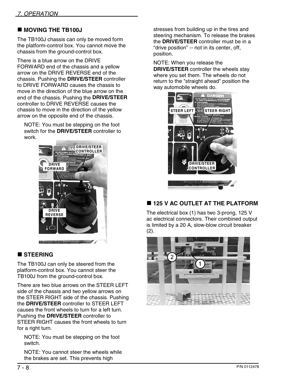 Snorkel TB100J User Manual | Page 44 / 89