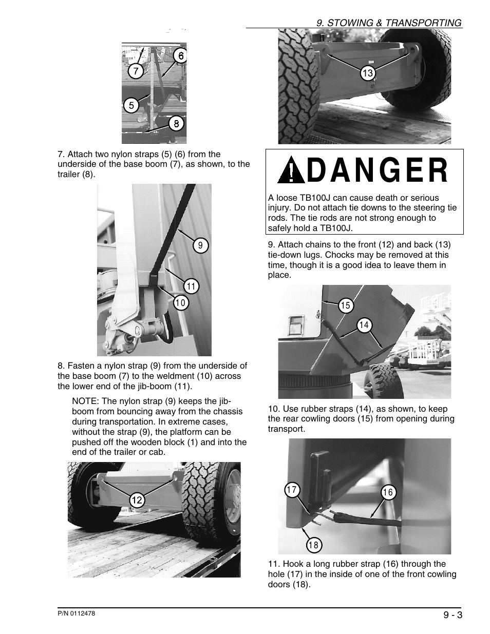 Snorkel TB100J User Manual | Page 58 / 89
