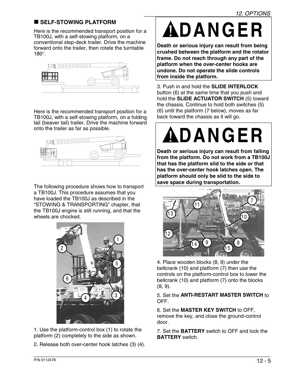 Snorkel TB100J User Manual | Page 80 / 89