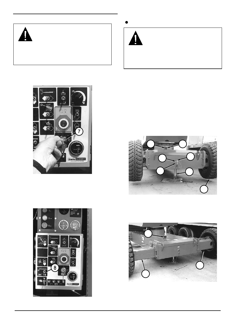 C a u tio n | Snorkel TB120 2000 User Manual | Page 48 / 96