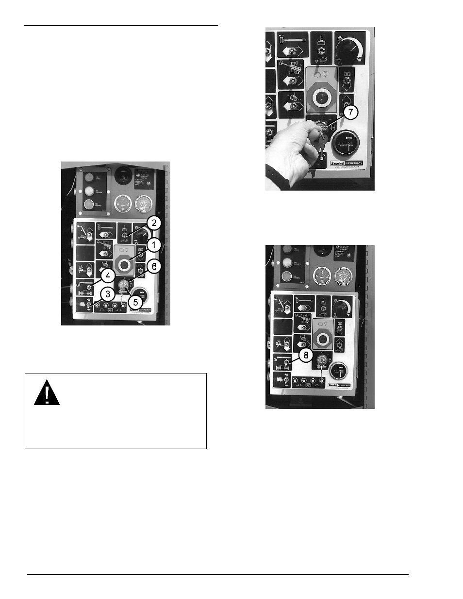 C a u tio n | Snorkel TB120 2000 User Manual | Page 50 / 96