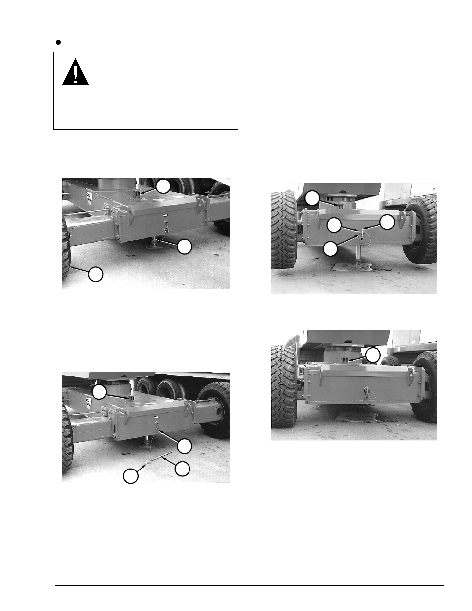 C a u tio n | Snorkel TB120 2000 User Manual | Page 51 / 96