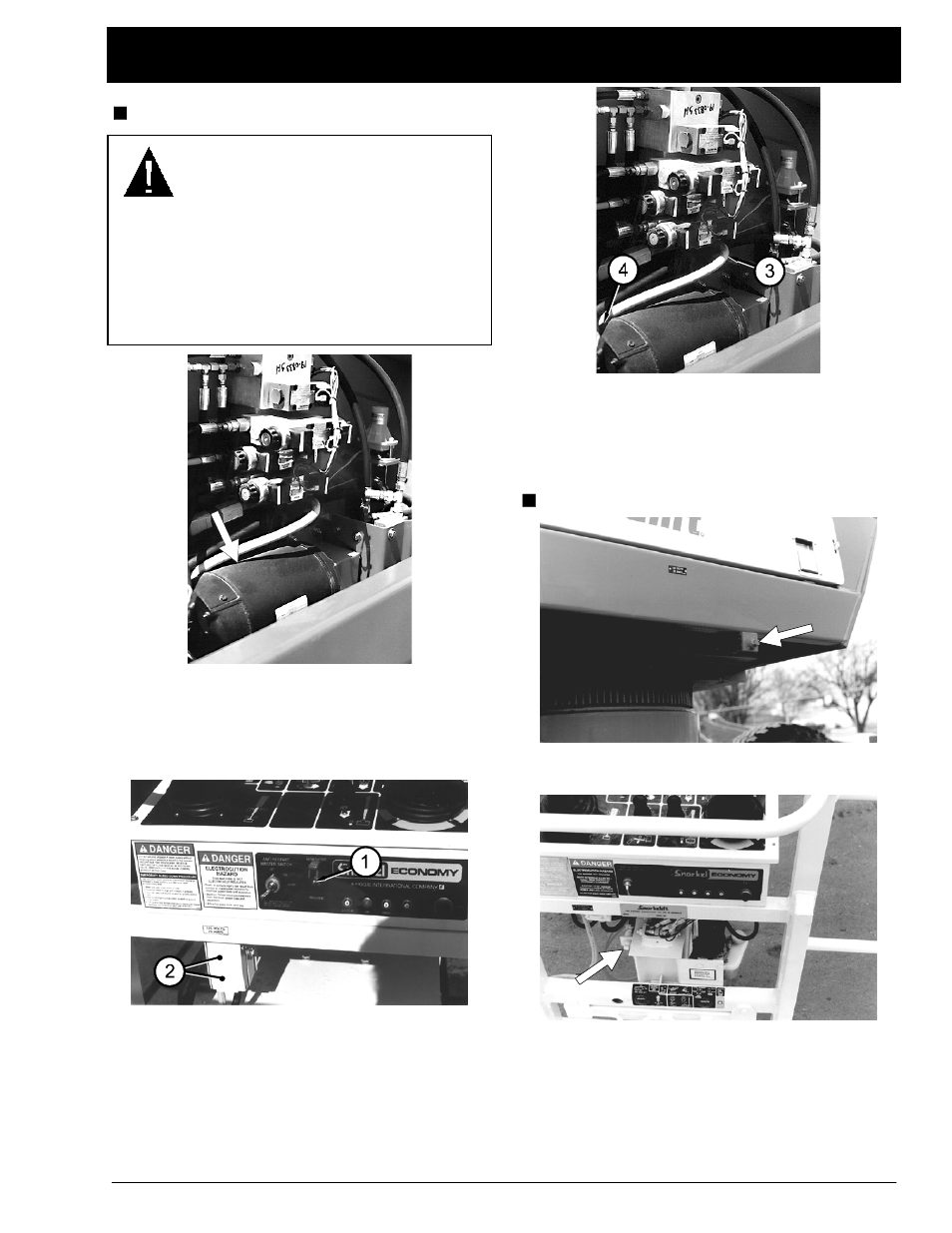 C a u tio n, Options | Snorkel TB120 2000 User Manual | Page 81 / 96