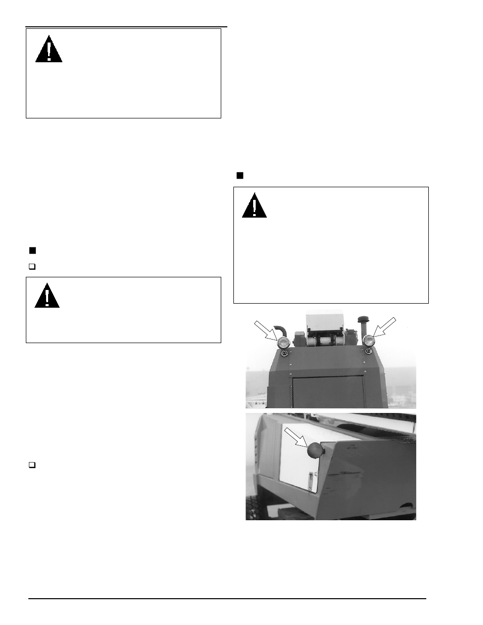 C a u tio n | Snorkel TB120 2000 User Manual | Page 82 / 96